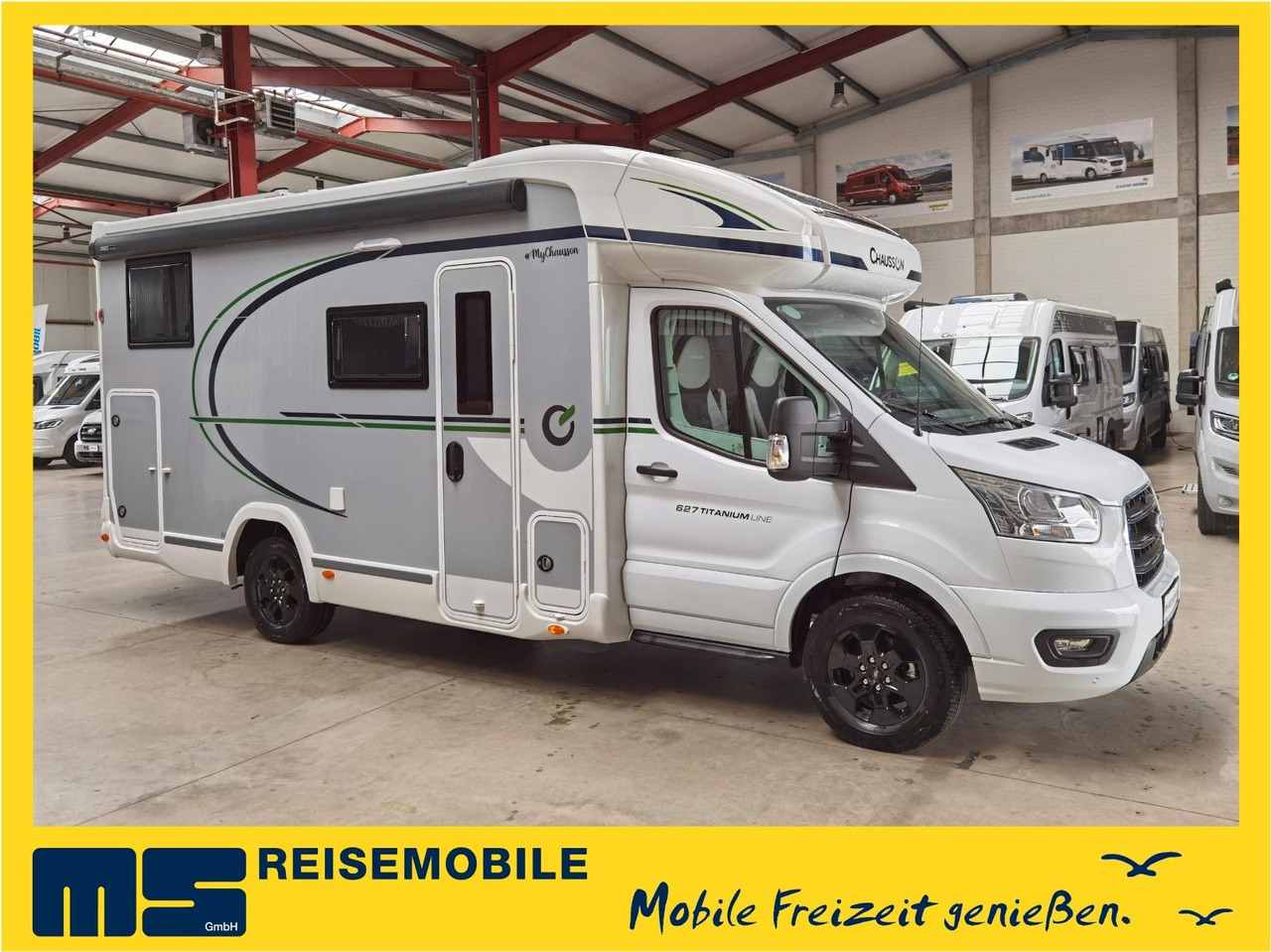 Chausson 627 TITANIUM / - 2026 - / EINZELBETTEN & HUBBETT - Kamper półintegra: zdjęcie 1 Chausson 627 TITANIUM / - 2026 - / EINZELBETTEN & HUBBETT - Kamper półintegra: zdjęcie 1