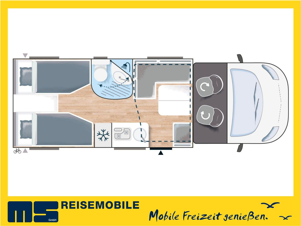 Chausson 627 TITANIUM / - 2026 - / EINZELBETTEN & HUBBETT - Kamper półintegra: zdjęcie 2 Chausson 627 TITANIUM / - 2026 - / EINZELBETTEN & HUBBETT - Kamper półintegra: zdjęcie 2