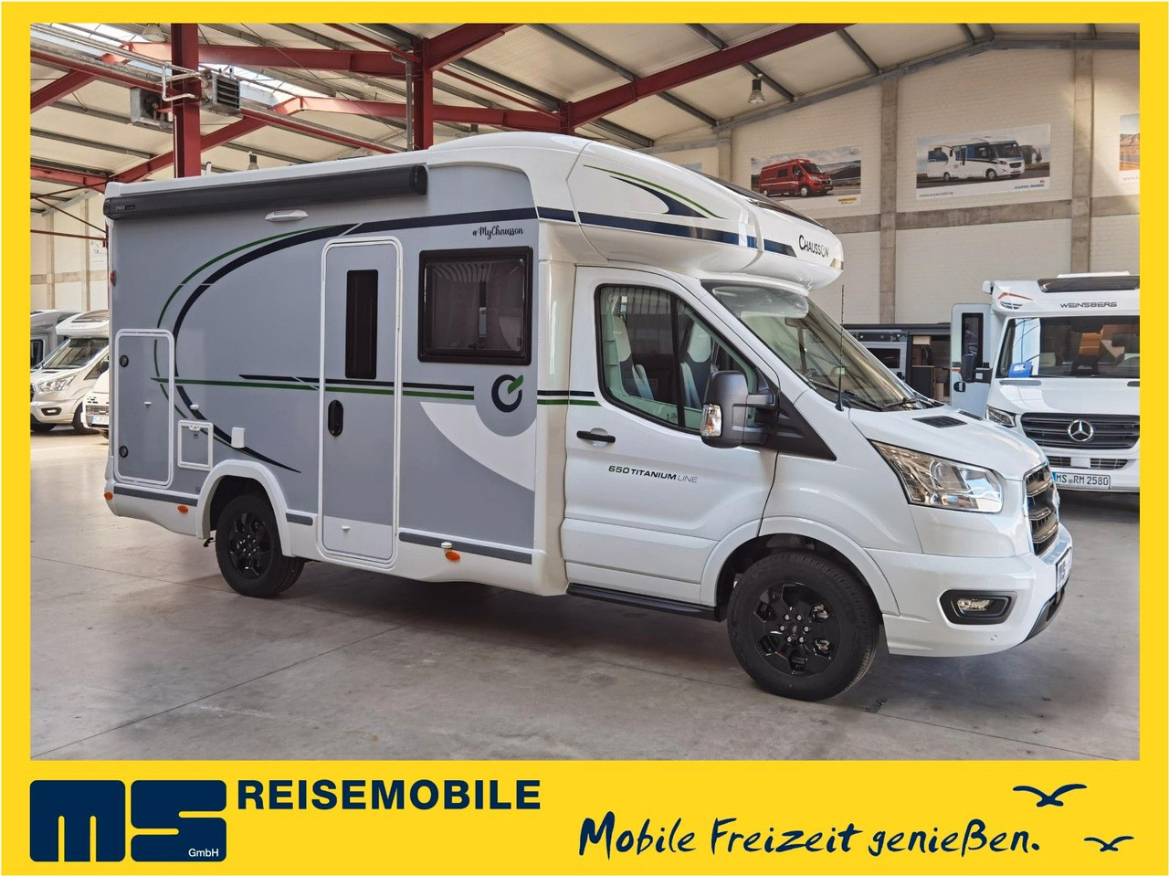Chausson 650 TITANIUM / - 2026 - / NUR 6.39 M. / HUBBETT - Kamper półintegra: zdjęcie 1 Chausson 650 TITANIUM / - 2026 - / NUR 6.39 M. / HUBBETT - Kamper półintegra: zdjęcie 1