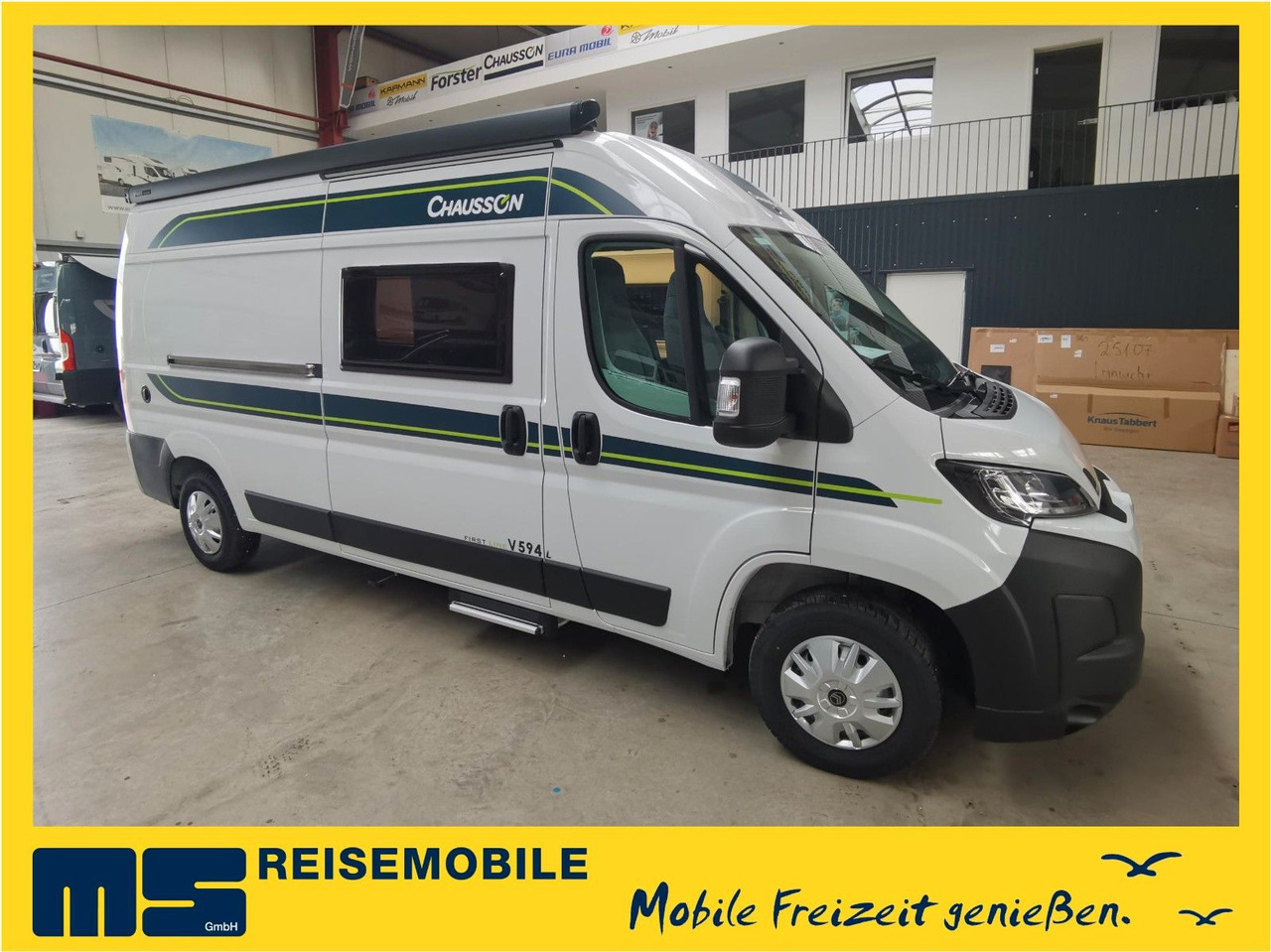 Kampervan Chausson V594 FIRST LINE L / MODELL 2026 / 140 PS: zdjęcie 1
