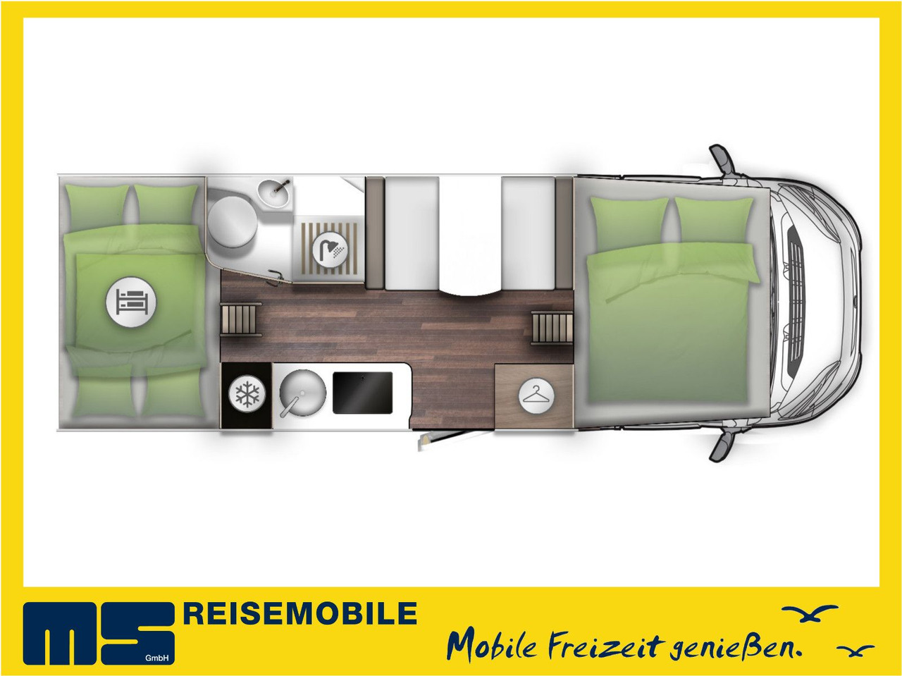 Forster A 699 DVB / Modell 2026 / 165PS /8x SCHLAFPLÄTZE - Kamper z alkową: zdjęcie 1 Forster A 699 DVB / Modell 2026 / 165PS /8x SCHLAFPLÄTZE - Kamper z alkową: zdjęcie 1