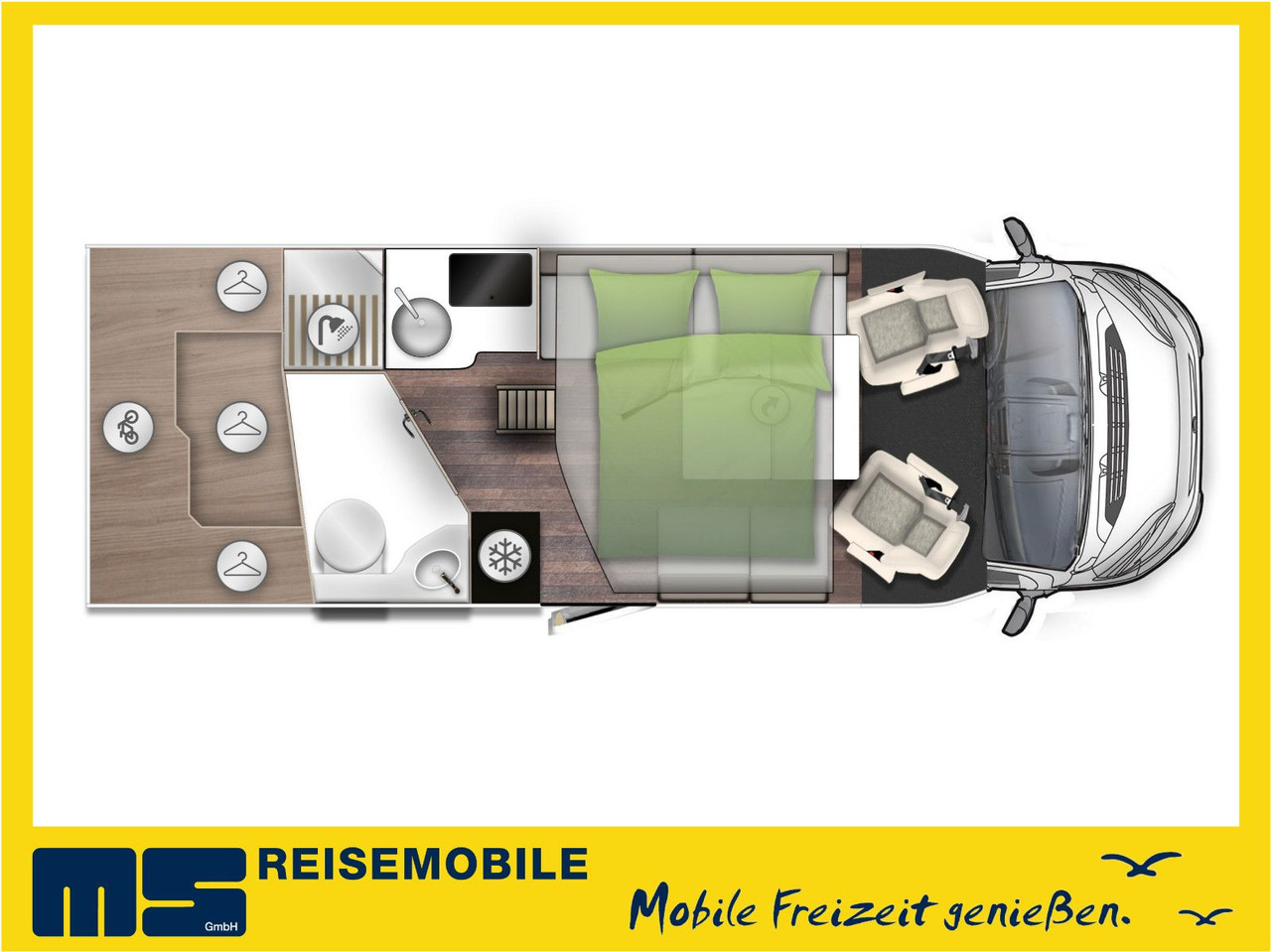 Forster T 639 LF /-MODELL 2026- / XXL- HUBBETT & RAUMBAD - Kamper półintegra: zdjęcie 2 Forster T 639 LF /-MODELL 2026- / XXL- HUBBETT & RAUMBAD - Kamper półintegra: zdjęcie 2