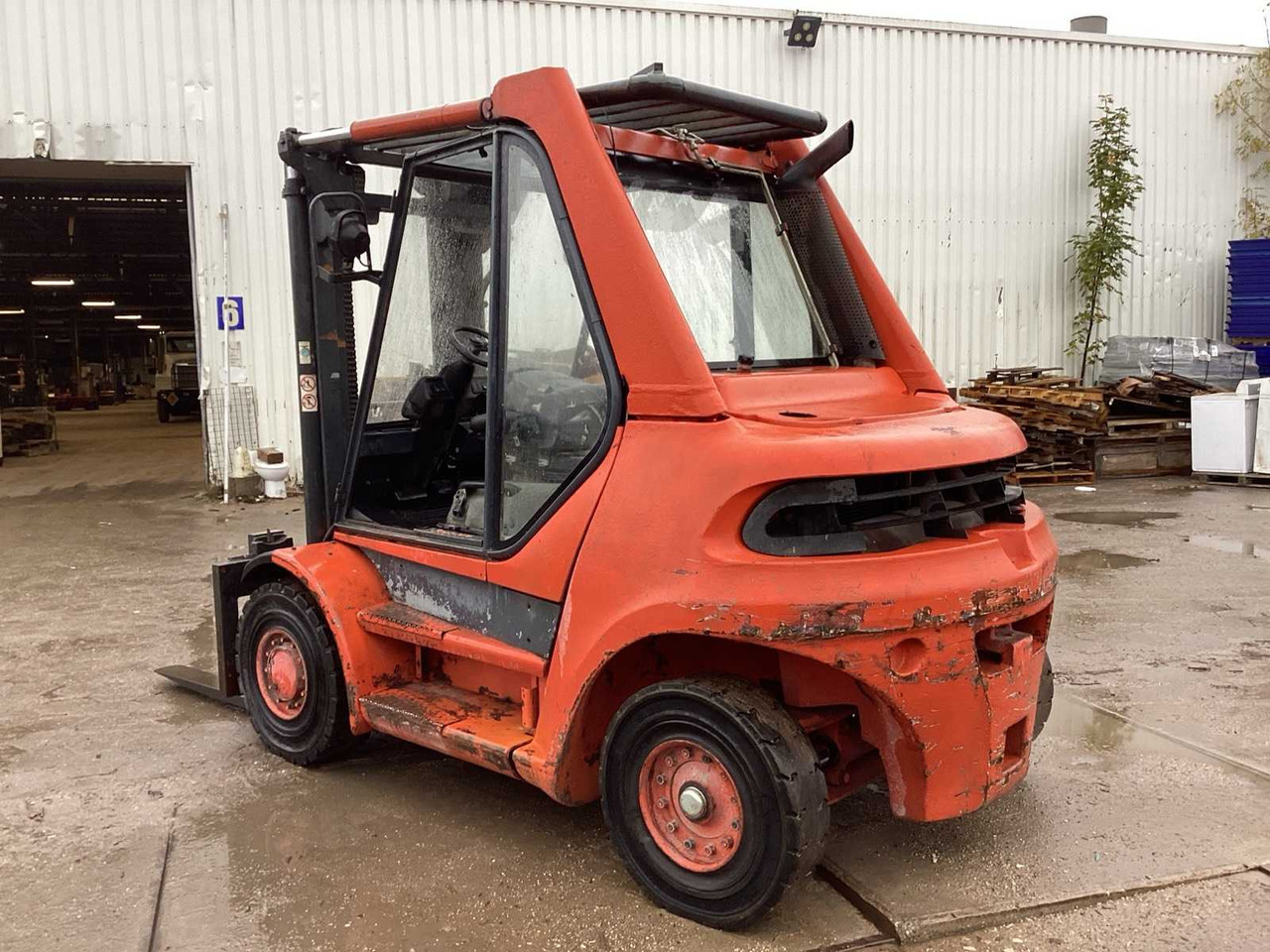 1996 LINDE H 80D FORKLIFT - Wózek widłowy: zdjęcie 4 1996 LINDE H 80D FORKLIFT - Wózek widłowy: zdjęcie 4