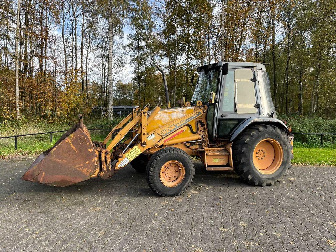CASE - 1995 - 580 SK TURBO - BACKHOE LOADER - Koparko-ładowarka: zdjęcie 2 CASE - 1995 - 580 SK TURBO - BACKHOE LOADER - Koparko-ładowarka: zdjęcie 2