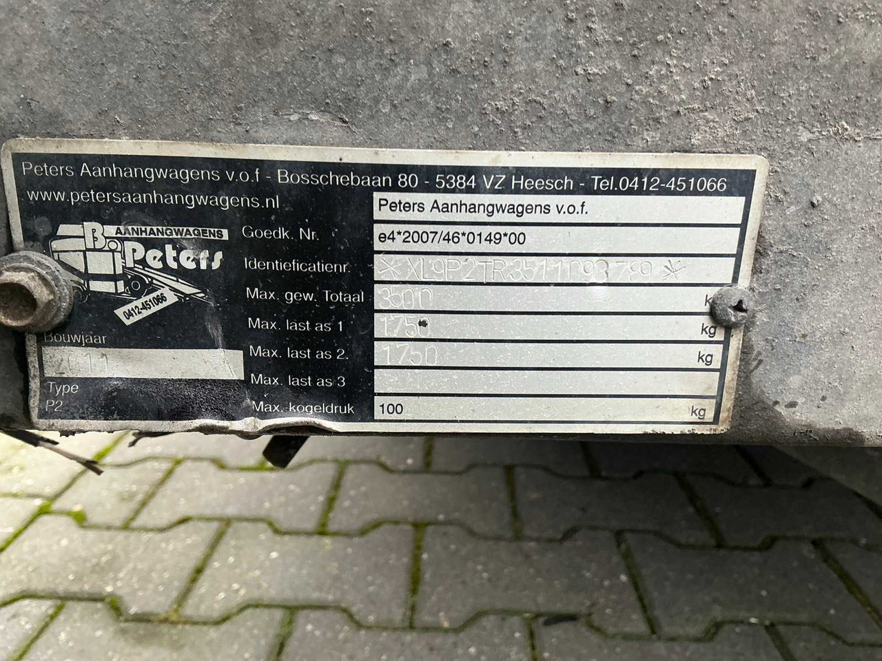 2011 PETERS P2 TRAILER MACHINE TRANSPORTER - Przyczepa: zdjęcie 4 2011 PETERS P2 TRAILER MACHINE TRANSPORTER - Przyczepa: zdjęcie 4