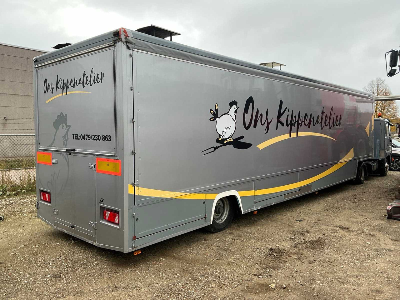 MAN 8-224 TRUCK WITH SEMI-TRAILER SALES - Samochód ciężarowy: zdjęcie 2 MAN 8-224 TRUCK WITH SEMI-TRAILER SALES - Samochód ciężarowy: zdjęcie 2