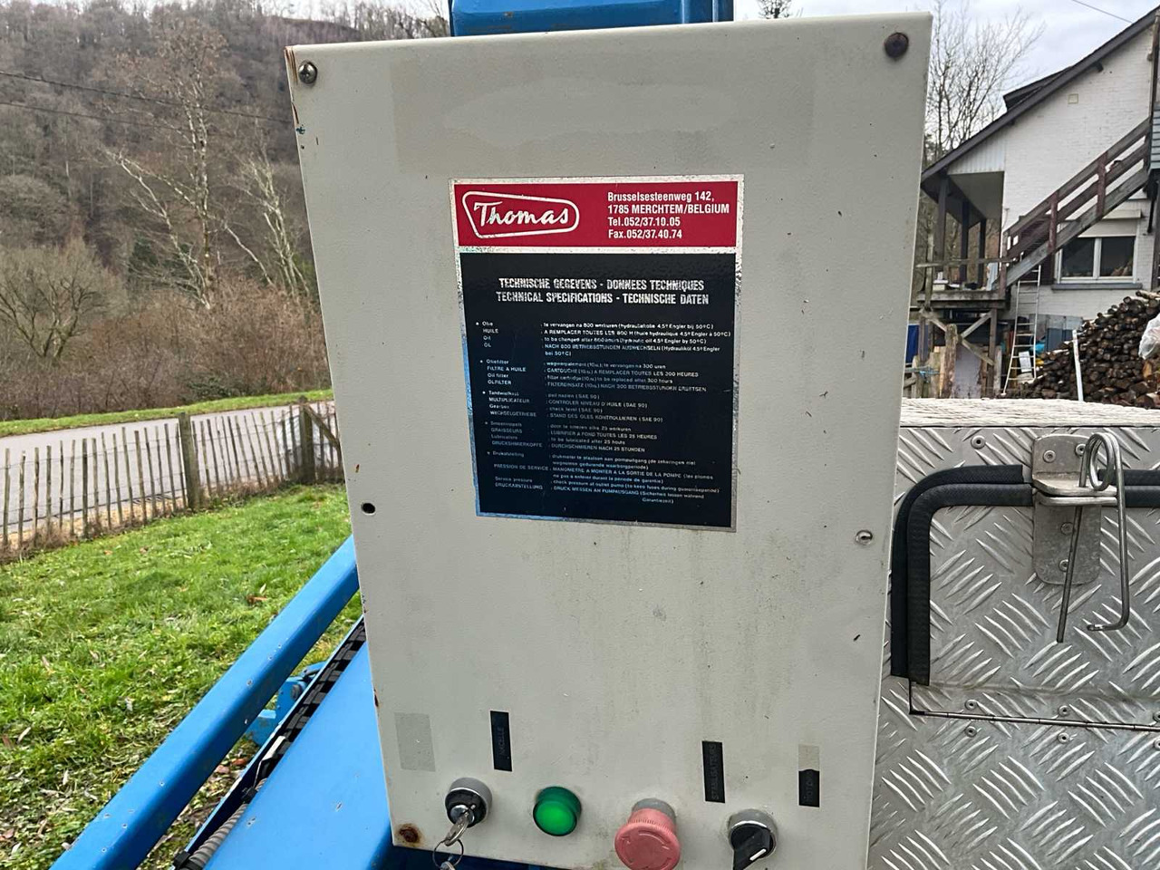 Podnośnik koszowy THOMAS 120 NWT - 12M AERIAL WORK PLATFORM: zdjęcie 19 Podnośnik koszowy THOMAS 120 NWT - 12M AERIAL WORK PLATFORM: zdjęcie 19