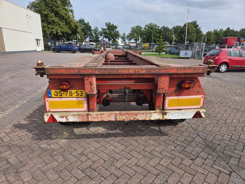 Pacton 2530 Steel Suspension - Naczepa kontenerowiec/ System wymienny: zdjęcie 4 Pacton 2530 Steel Suspension - Naczepa kontenerowiec/ System wymienny: zdjęcie 4