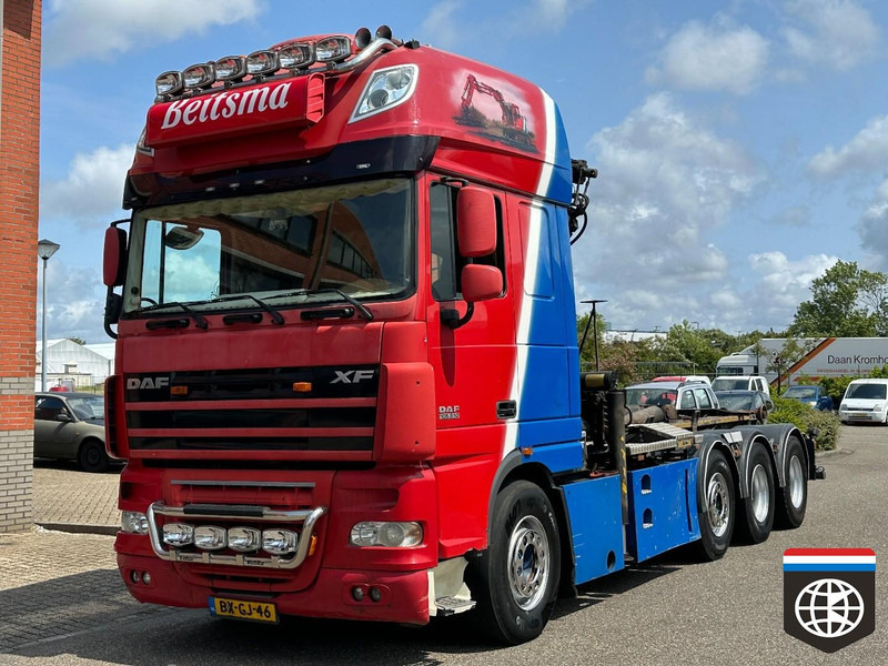 DAF FAK XF105 510 * MANUAL 16x ZF ** PALLFINGER PK20002 ** PALIFT HOOK 25t ** 8X2/4 - Samochod ciężarowy z HDS: zdjęcie 2 DAF FAK XF105 510 * MANUAL 16x ZF ** PALLFINGER PK20002 ** PALIFT HOOK 25t ** 8X2/4 - Samochod ciężarowy z HDS: zdjęcie 2