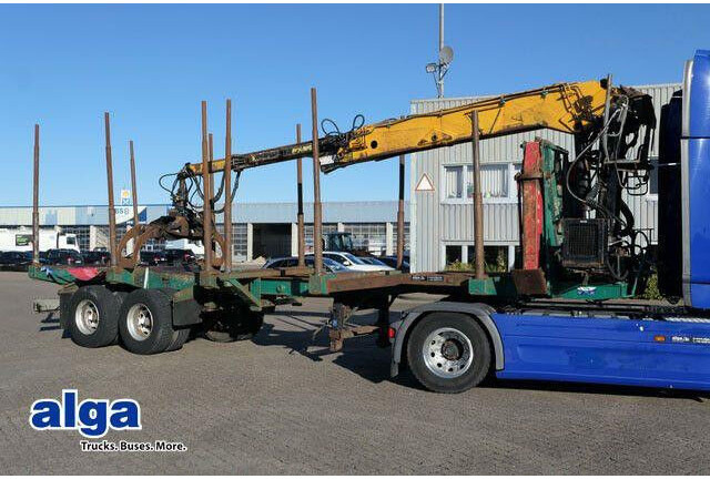 DIEBOLT Teleskop., Holzladekran, 2-Achser, BPW - Naczepa do drewna: zdjęcie 1 DIEBOLT Teleskop., Holzladekran, 2-Achser, BPW - Naczepa do drewna: zdjęcie 1