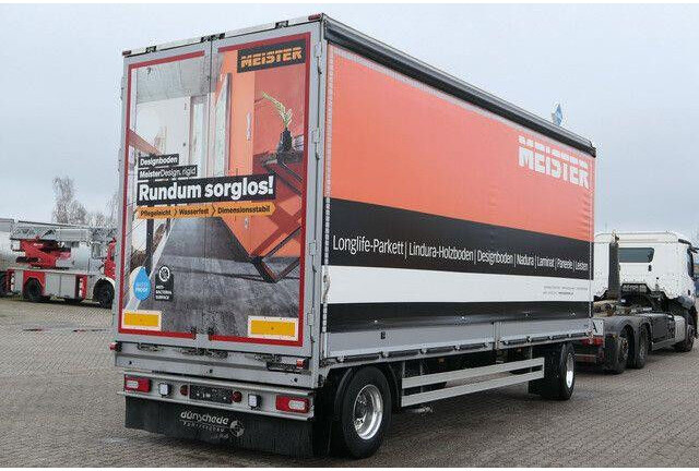 Dünschede PA 18/7, Jumbo, Bordwände, Alu-Felgen - Przyczepa z plandeką: zdjęcie 4 Dünschede PA 18/7, Jumbo, Bordwände, Alu-Felgen - Przyczepa z plandeką: zdjęcie 4