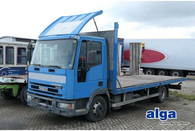 Iveco ML 75 E 4x2, Plattform, 3. Sitz, Luftfederung - Samochód ciężarowy skrzyniowy/ Platforma: zdjęcie 1 Iveco ML 75 E 4x2, Plattform, 3. Sitz, Luftfederung - Samochód ciężarowy skrzyniowy/ Platforma: zdjęcie 1