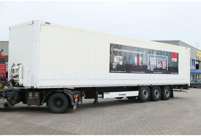 Krone SD, Schlüssellochblech, Luft-Lift, SAF-Achsen - Naczepa zamknięte nadwozie: zdjęcie 3 Krone SD, Schlüssellochblech, Luft-Lift, SAF-Achsen - Naczepa zamknięte nadwozie: zdjęcie 3