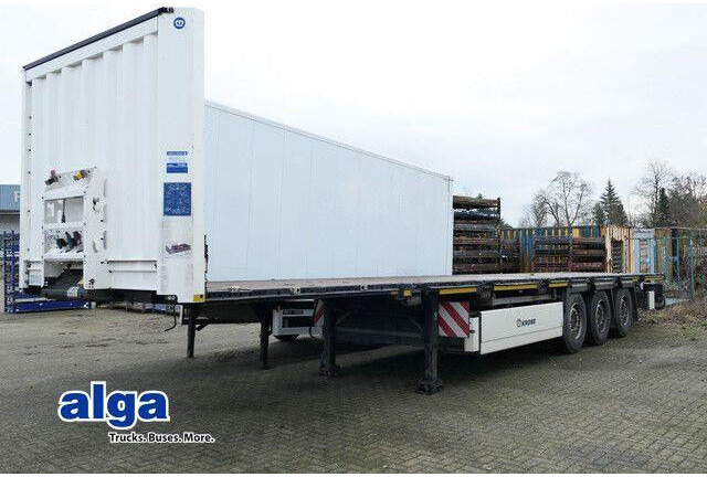 Krone SDP 27, Container, Rungen, 2x Lift, Multi-Lock - Naczepa platforma/ Burtowa: zdjęcie 1 Krone SDP 27, Container, Rungen, 2x Lift, Multi-Lock - Naczepa platforma/ Burtowa: zdjęcie 1