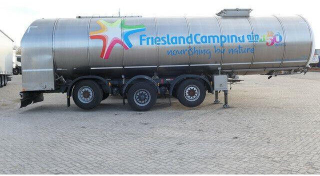 Magyar S43EDD, Edelstahl, 36m³, Lenk-Lift, Rotair Pumpe - Naczepa cysterna: zdjęcie 5 Magyar S43EDD, Edelstahl, 36m³, Lenk-Lift, Rotair Pumpe - Naczepa cysterna: zdjęcie 5