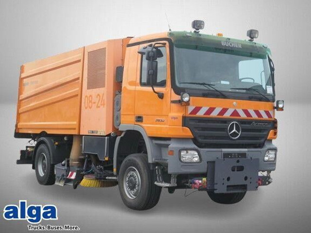 Mercedes-Benz 2032 A Actros 4x4, Bucher STKF 9500, Airport, AC - Zamiatarka uliczna: zdjęcie 1 Mercedes-Benz 2032 A Actros 4x4, Bucher STKF 9500, Airport, AC - Zamiatarka uliczna: zdjęcie 1