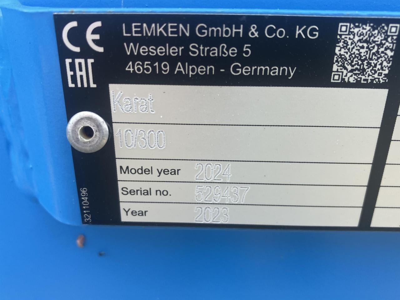 Lemken Karat 10/300 - Kultywator: zdjęcie 5 Lemken Karat 10/300 - Kultywator: zdjęcie 5