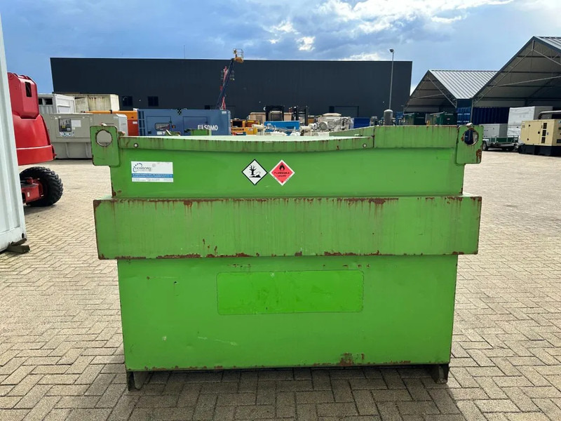 Kiwa IBC Steenbergen 2000 liter IBC Dieseltank met handpomp Milieutank - Zbiornik magazynowy: zdjęcie 5 Kiwa IBC Steenbergen 2000 liter IBC Dieseltank met handpomp Milieutank - Zbiornik magazynowy: zdjęcie 5