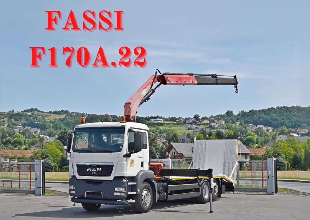 MAN TGS 26.320 * FASSI F170A.22 + FUNK* TOPZUSTAND MAN TGS 26.320 * FASSI F170A.22 + FUNK* TOPZUSTAND - Samochod ciężarowy z HDS, Ciężarówka do przewozu samochodów: zdjęcie 1 MAN TGS 26.320 * FASSI F170A.22 + FUNK* TOPZUSTAND MAN TGS 26.320 * FASSI F170A.22 + FUNK* TOPZUSTAND - Samochod ciężarowy z HDS, Ciężarówka do przewozu samochodów: zdjęcie 1