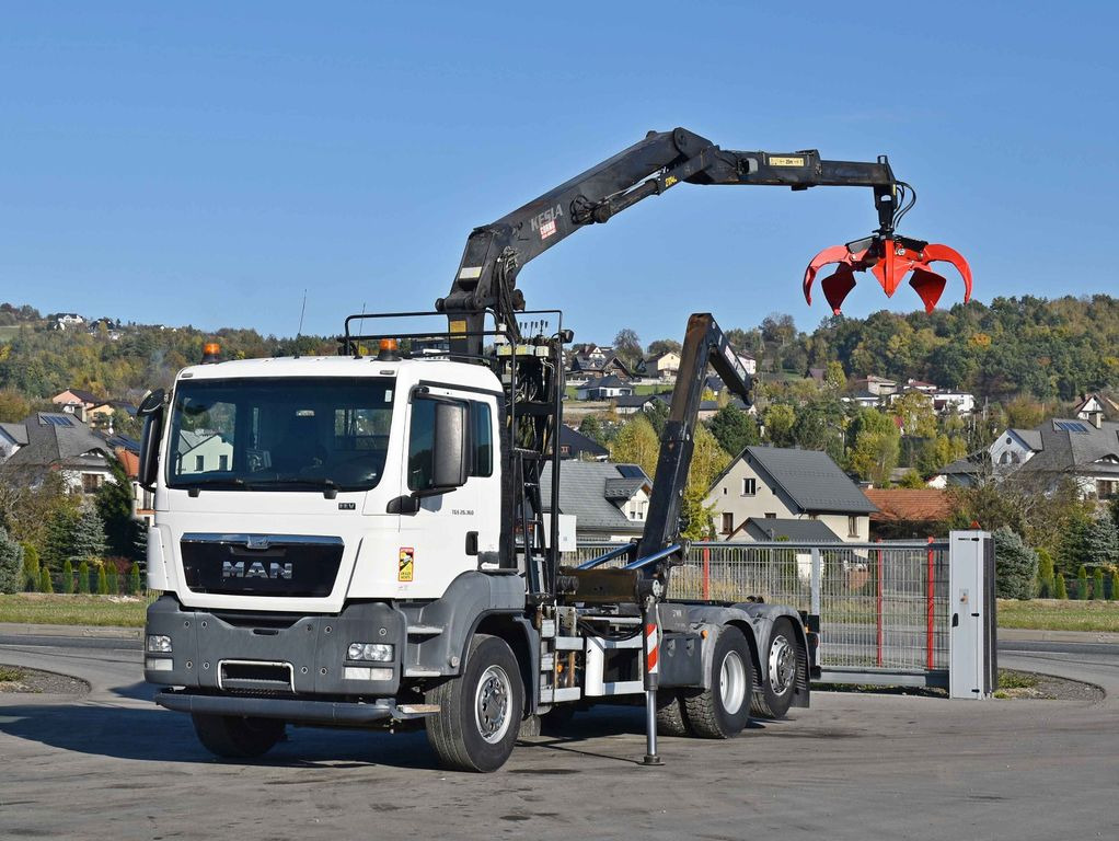 MAN TGS 26.360 Abrollkipper* KESLA 2114 Z * TOP MAN TGS 26.360 Abrollkipper* KESLA 2114 Z * TOP - Ciężarówka hakowiec, Samochod ciężarowy z HDS: zdjęcie 2 MAN TGS 26.360 Abrollkipper* KESLA 2114 Z * TOP MAN TGS 26.360 Abrollkipper* KESLA 2114 Z * TOP - Ciężarówka hakowiec, Samochod ciężarowy z HDS: zdjęcie 2