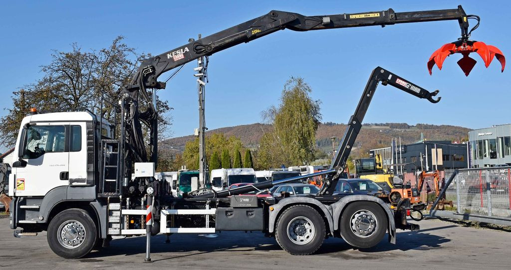 MAN TGS 26.360 Abrollkipper* KESLA 2114 Z * TOP MAN TGS 26.360 Abrollkipper* KESLA 2114 Z * TOP - Ciężarówka hakowiec, Samochod ciężarowy z HDS: zdjęcie 5 MAN TGS 26.360 Abrollkipper* KESLA 2114 Z * TOP MAN TGS 26.360 Abrollkipper* KESLA 2114 Z * TOP - Ciężarówka hakowiec, Samochod ciężarowy z HDS: zdjęcie 5