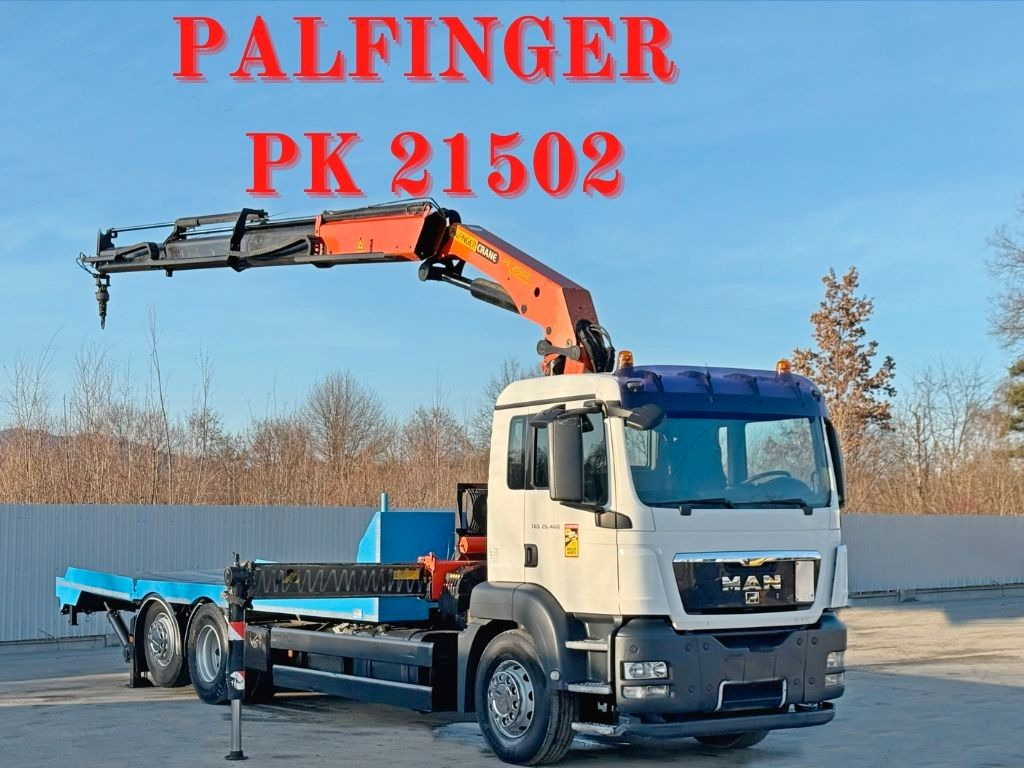 MAN TGS 26.400 * PALFINGER PK 21502 + FUNK* - Samochod ciężarowy z HDS: zdjęcie 1 MAN TGS 26.400 * PALFINGER PK 21502 + FUNK* - Samochod ciężarowy z HDS: zdjęcie 1