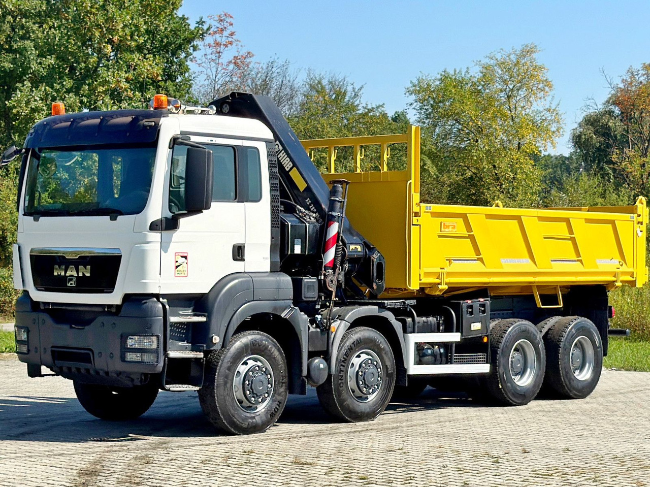 MAN TGS 32.510 * HIAB 288 EP - 5HIDUO/ FUNK * 8x8 - Wywrotka, Samochod ciężarowy z HDS: zdjęcie 5 MAN TGS 32.510 * HIAB 288 EP - 5HIDUO/ FUNK * 8x8 - Wywrotka, Samochod ciężarowy z HDS: zdjęcie 5