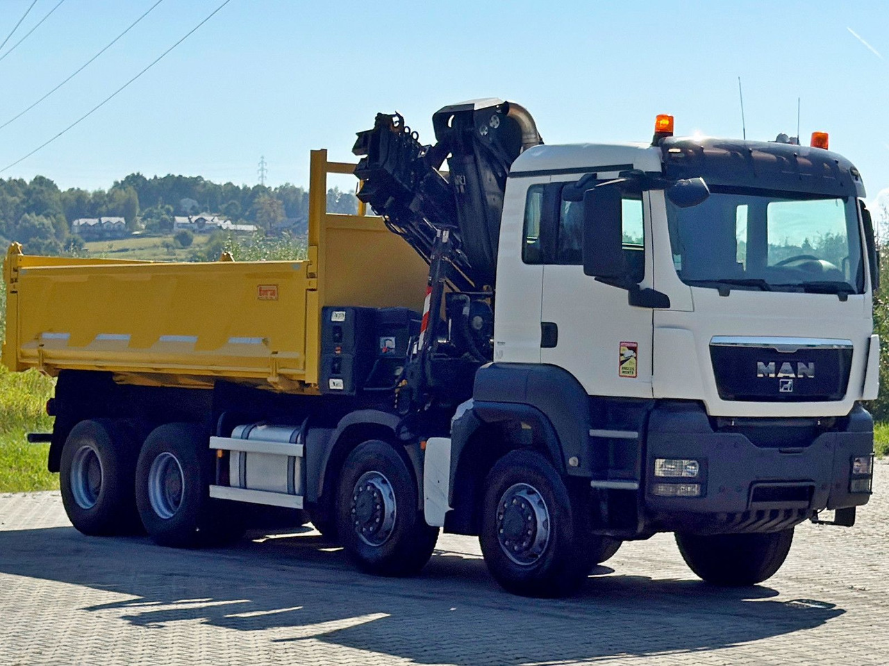 MAN TGS 32.510 * HIAB 288 EP - 5HIDUO/ FUNK * 8x8 - Wywrotka, Samochod ciężarowy z HDS: zdjęcie 4 MAN TGS 32.510 * HIAB 288 EP - 5HIDUO/ FUNK * 8x8 - Wywrotka, Samochod ciężarowy z HDS: zdjęcie 4