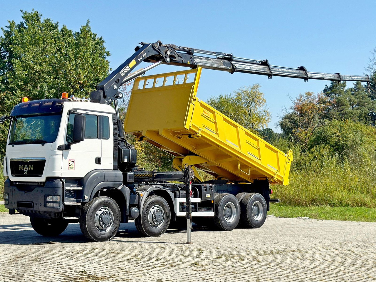 MAN TGS 32.510 * HIAB 288 EP - 5HIDUO/ FUNK * 8x8 - Samochod ciężarowy z HDS: zdjęcie 2 MAN TGS 32.510 * HIAB 288 EP - 5HIDUO/ FUNK * 8x8 - Samochod ciężarowy z HDS: zdjęcie 2