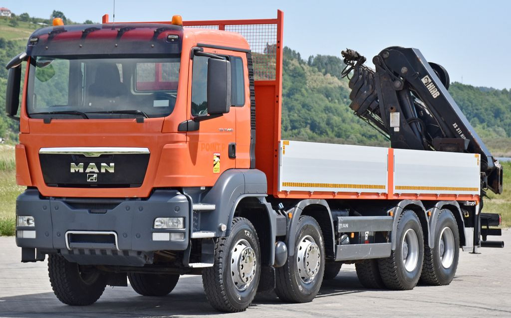MAN TGS 35.440 * HIAB 211 E-6 HIDUO +FUNK / 8x4 MAN TGS 35.440 * HIAB 211 E-6 HIDUO +FUNK / 8x4 - Samochod ciężarowy z HDS, Samochód ciężarowy skrzyniowy/ Platforma: zdjęcie 4 MAN TGS 35.440 * HIAB 211 E-6 HIDUO +FUNK / 8x4 MAN TGS 35.440 * HIAB 211 E-6 HIDUO +FUNK / 8x4 - Samochod ciężarowy z HDS, Samochód ciężarowy skrzyniowy/ Platforma: zdjęcie 4