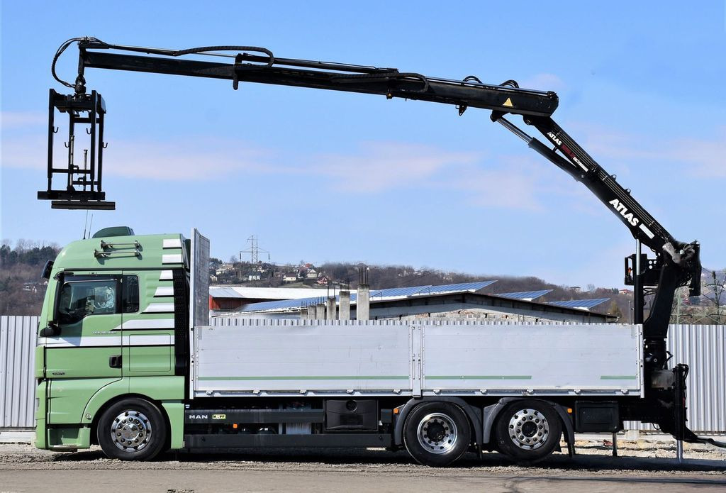 MAN TGX 26.440 Pritsche 6,60 m* ATLAS 125.2V-A12VB MAN TGX 26.440 Pritsche 6,60 m* ATLAS 125.2V-A12VB - Samochod ciężarowy z HDS: zdjęcie 5 MAN TGX 26.440 Pritsche 6,60 m* ATLAS 125.2V-A12VB MAN TGX 26.440 Pritsche 6,60 m* ATLAS 125.2V-A12VB - Samochod ciężarowy z HDS: zdjęcie 5