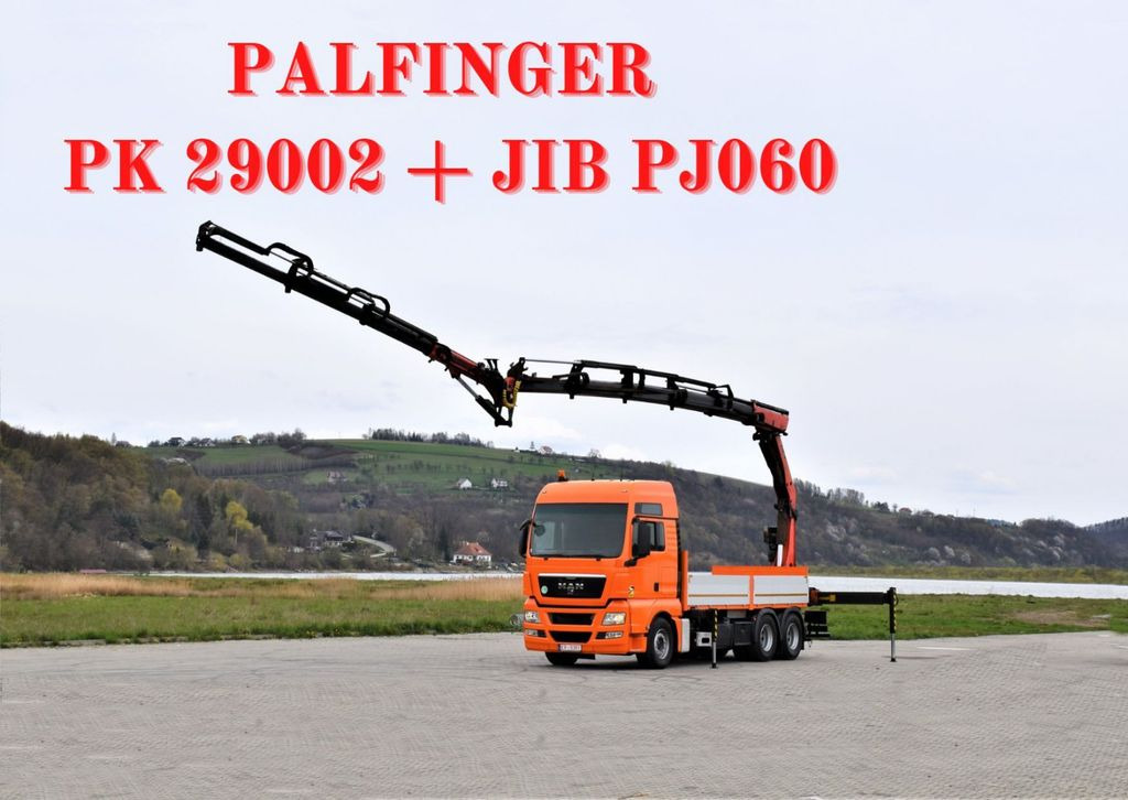 MAN TGX 28.540 * PK29002 + JIB PJ060/FUNK! MAN TGX 28.540 * PK29002 + JIB PJ060/FUNK! - Samochod ciężarowy z HDS, Samochód ciężarowy skrzyniowy/ Platforma: zdjęcie 1 MAN TGX 28.540 * PK29002 + JIB PJ060/FUNK! MAN TGX 28.540 * PK29002 + JIB PJ060/FUNK! - Samochod ciężarowy z HDS, Samochód ciężarowy skrzyniowy/ Platforma: zdjęcie 1