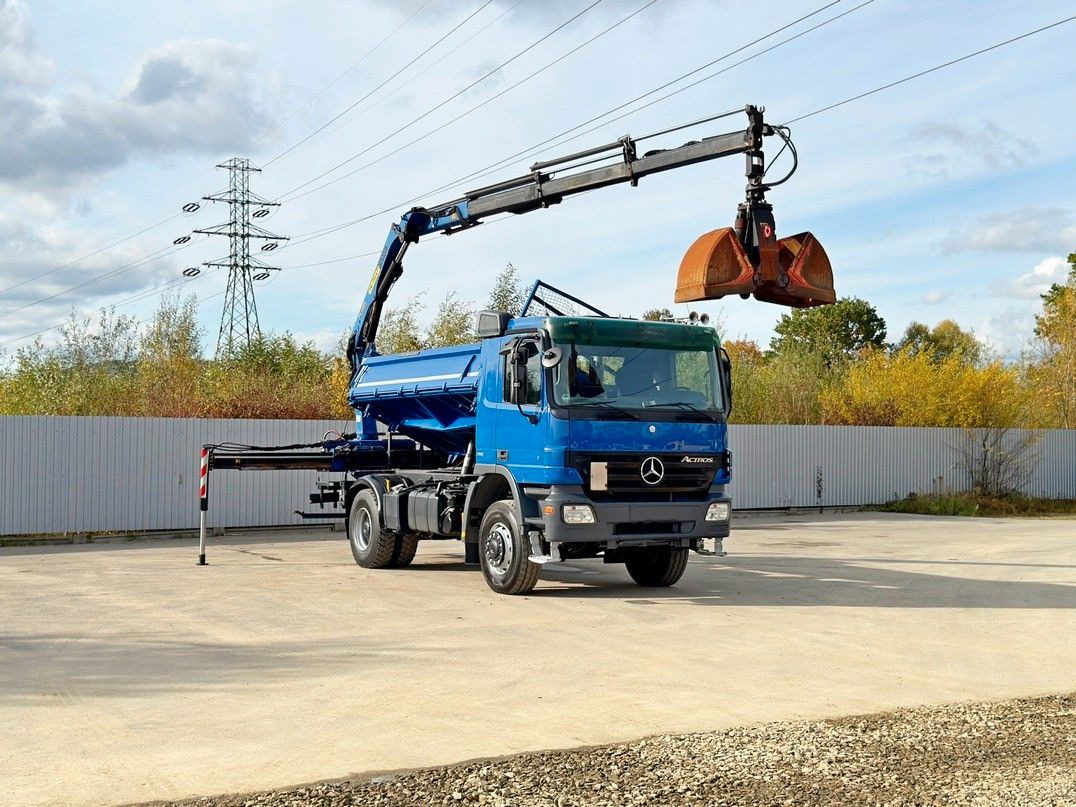 Mercedes-Benz ACTROS 1841 * PK 10501 + FUNK * TOP * 4x4 - Wywrotka, Samochod ciężarowy z HDS: zdjęcie 2 Mercedes-Benz ACTROS 1841 * PK 10501 + FUNK * TOP * 4x4 - Wywrotka, Samochod ciężarowy z HDS: zdjęcie 2