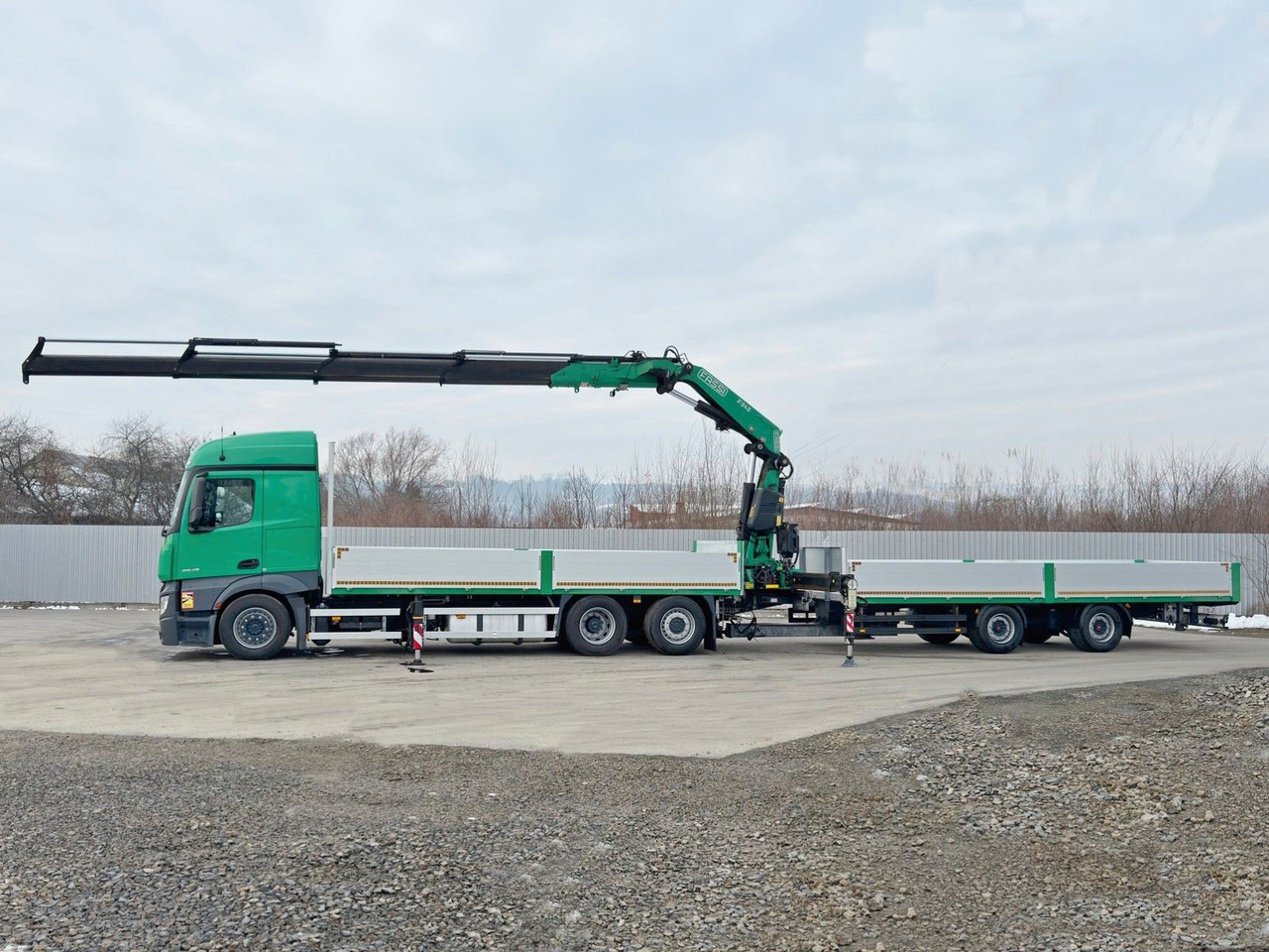 Mercedes-Benz ACTROS 2645 * FASSI F345.24 + FUNK + Anhänger - Samochod ciężarowy z HDS: zdjęcie 5 Mercedes-Benz ACTROS 2645 * FASSI F345.24 + FUNK + Anhänger - Samochod ciężarowy z HDS: zdjęcie 5