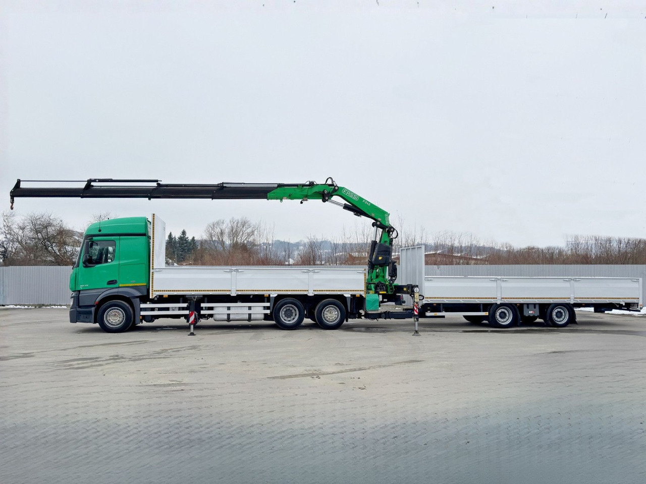Mercedes-Benz ACTROS 2645 * FASSI F345.24 XE + FUNK + Anhänger - Samochod ciężarowy z HDS: zdjęcie 5 Mercedes-Benz ACTROS 2645 * FASSI F345.24 XE + FUNK + Anhänger - Samochod ciężarowy z HDS: zdjęcie 5