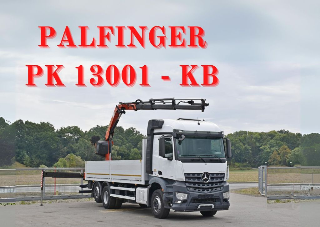 Mercedes-Benz AROCS 2542* PK 13001-K B* TOPZUSTAND Mercedes-Benz AROCS 2542* PK 13001-K B* TOPZUSTAND - Samochod ciężarowy z HDS, Samochód ciężarowy skrzyniowy/ Platforma: zdjęcie 1 Mercedes-Benz AROCS 2542* PK 13001-K B* TOPZUSTAND Mercedes-Benz AROCS 2542* PK 13001-K B* TOPZUSTAND - Samochod ciężarowy z HDS, Samochód ciężarowy skrzyniowy/ Platforma: zdjęcie 1