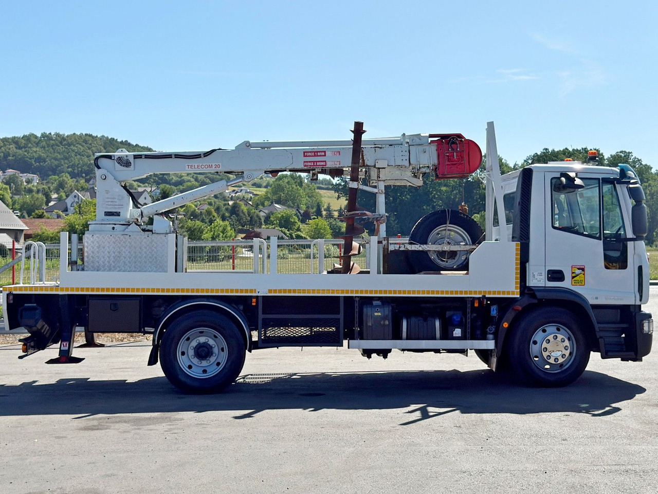 Iveco Eurocargo 120E22 * Bohrgerät auf LKW + FUNK *TOP - Samochód ciężarowy, Samochod ciężarowy z HDS: zdjęcie 5 Iveco Eurocargo 120E22 * Bohrgerät auf LKW + FUNK *TOP - Samochód ciężarowy, Samochod ciężarowy z HDS: zdjęcie 5