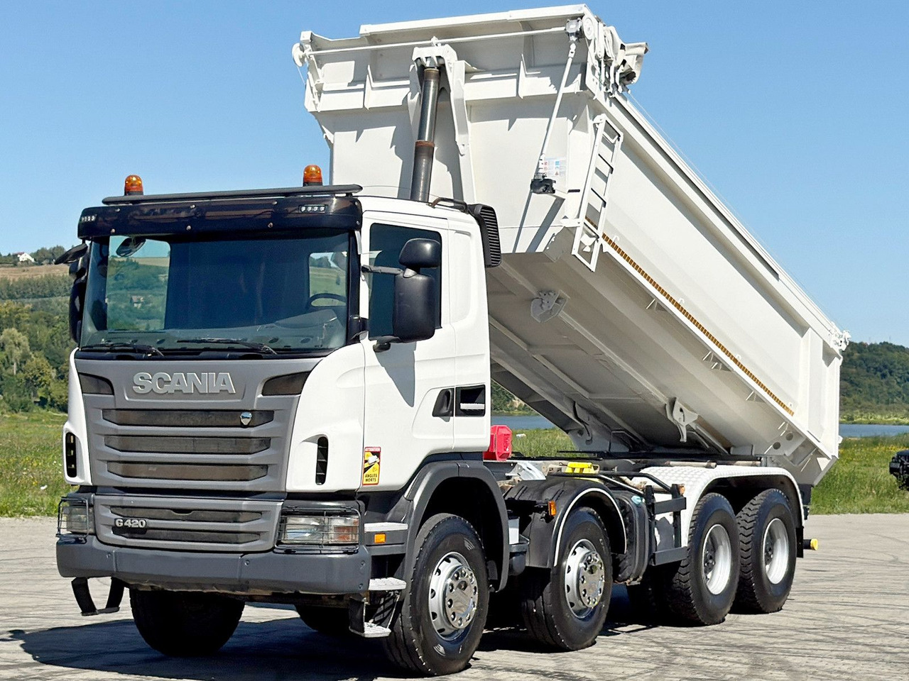 Scania G 420 * KIPPER * 8x4 * TOPZUSTAND - Wywrotka: zdjęcie 4 Scania G 420 * KIPPER * 8x4 * TOPZUSTAND - Wywrotka: zdjęcie 4