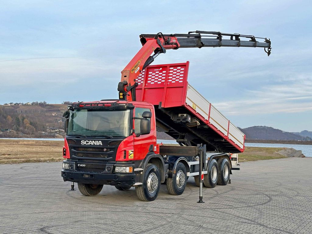 Scania P 400 Kipper 6,80 m * PK 33002-EH D + FUNK * 8x4 Scania P 400 Kipper 6,80 m * PK 33002-EH D + FUNK * 8x4 - Wywrotka, Samochod ciężarowy z HDS: zdjęcie 2 Scania P 400 Kipper 6,80 m * PK 33002-EH D + FUNK * 8x4 Scania P 400 Kipper 6,80 m * PK 33002-EH D + FUNK * 8x4 - Wywrotka, Samochod ciężarowy z HDS: zdjęcie 2