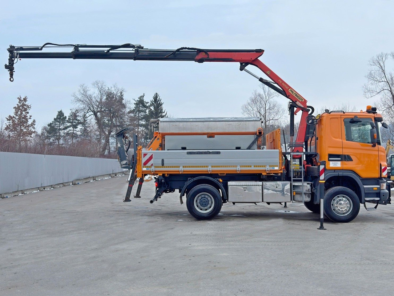 Scania R 420 * PK 11002/FUNK * sandblaste - Wywrotka, Samochod ciężarowy z HDS: zdjęcie 5 Scania R 420 * PK 11002/FUNK * sandblaste - Wywrotka, Samochod ciężarowy z HDS: zdjęcie 5