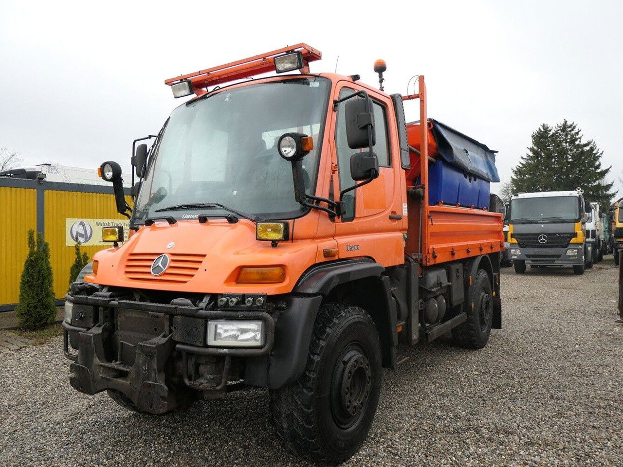 Mercedes-Benz Unimog U500 - Maszyna do odśnieżania: zdjęcie 2 Mercedes-Benz Unimog U500 - Maszyna do odśnieżania: zdjęcie 2