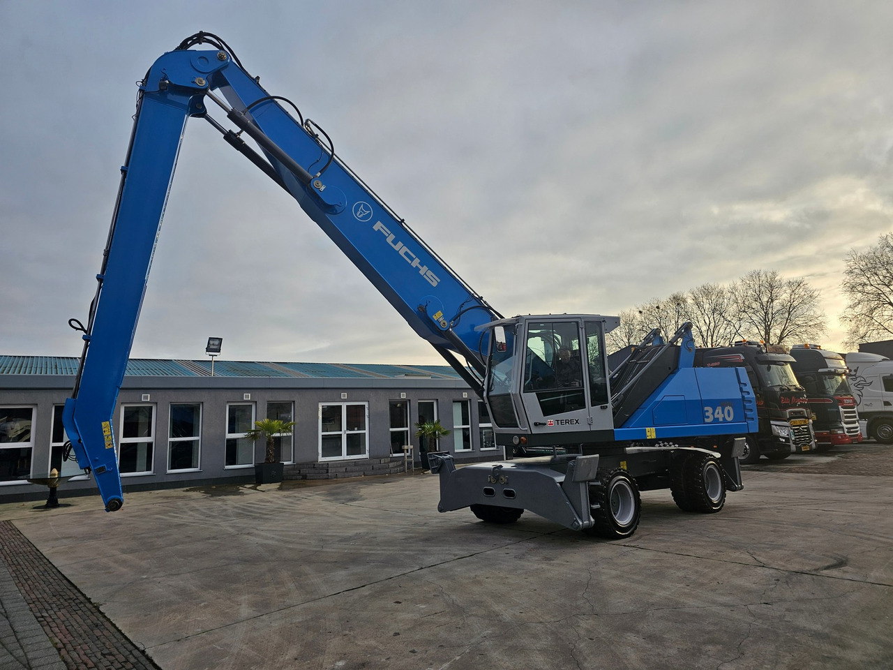 Fuchs MHL 340 Material Handler - Koparka przeładunkowa: zdjęcie 3 Fuchs MHL 340 Material Handler - Koparka przeładunkowa: zdjęcie 3