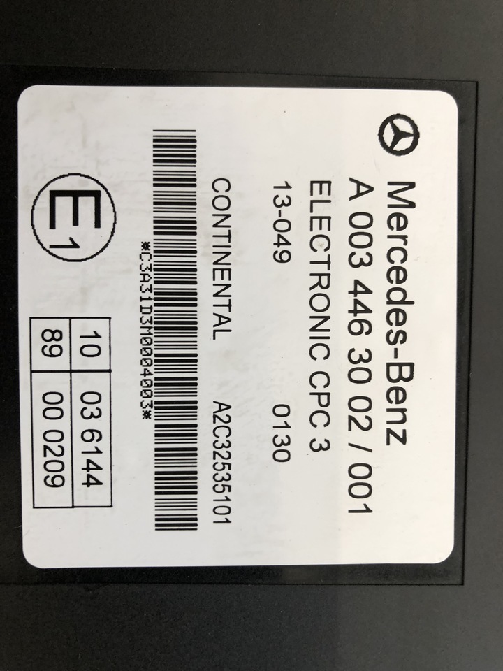 ECU do Samochodów ciężarowych DRIVE CONTROL CPC3 ELECTRONICS ACTROS MP4: zdjęcie 10