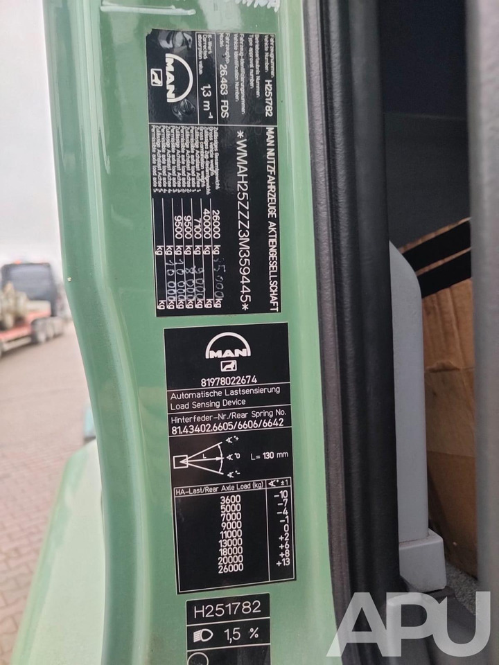 Man 26.463 - Ciągnik siodłowy: zdjęcie 2 Man 26.463 - Ciągnik siodłowy: zdjęcie 2