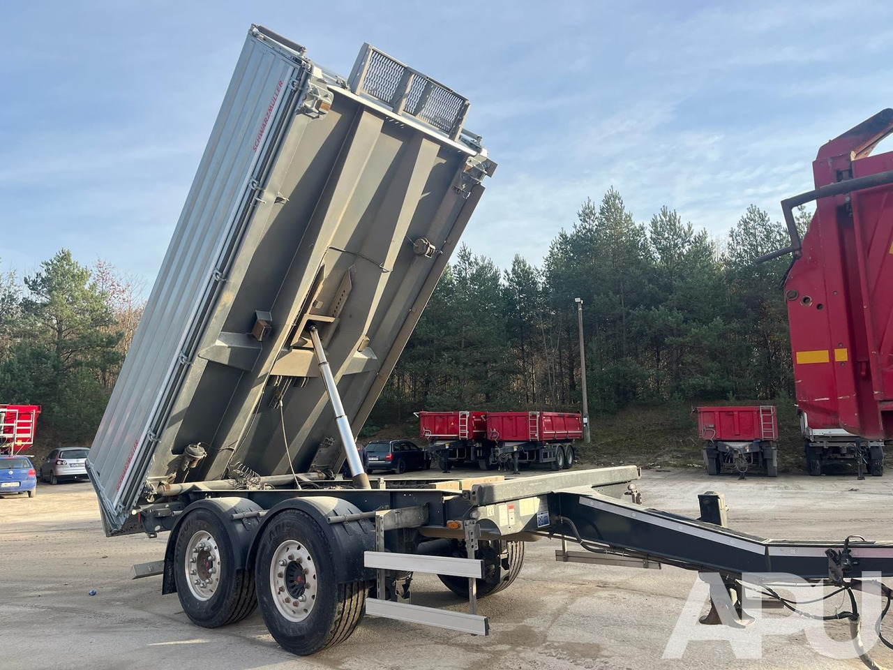 PRZYCZEPA SCHWARZMÜLLER - Przyczepa wywrotka: zdjęcie 3 PRZYCZEPA SCHWARZMÜLLER - Przyczepa wywrotka: zdjęcie 3