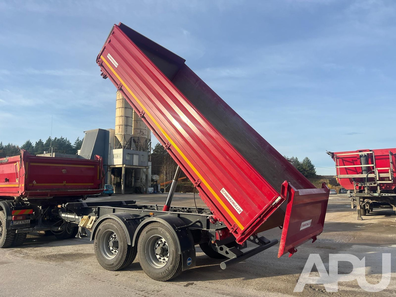 PRZYCZEPA SCHWARZMÜLLER - Przyczepa wywrotka: zdjęcie 1 PRZYCZEPA SCHWARZMÜLLER - Przyczepa wywrotka: zdjęcie 1