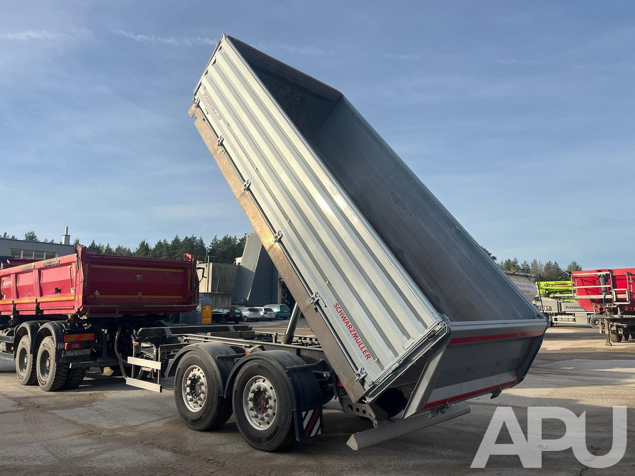 PRZYCZEPA SCHWARZMÜLLER - Przyczepa wywrotka: zdjęcie 1 PRZYCZEPA SCHWARZMÜLLER - Przyczepa wywrotka: zdjęcie 1