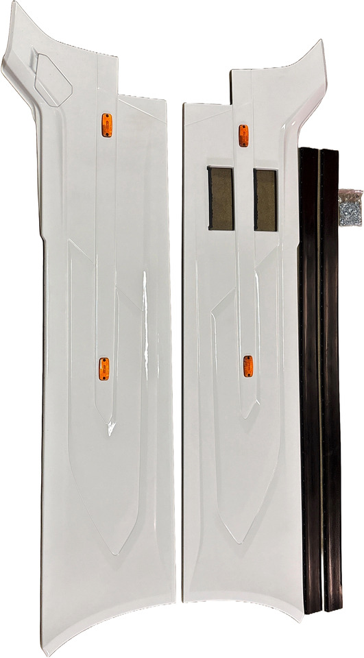 DAF XG XG+ XF ZIJSKIRT SET WB 4000mm 2022- COLOR CRISTAL WHITE , E1980,COMPLEET MET BEVESTIGING. 000217C1B - Zderzak do Samochodów ciężarowych: zdjęcie 1 DAF XG XG+ XF ZIJSKIRT SET WB 4000mm 2022- COLOR CRISTAL WHITE , E1980,COMPLEET MET BEVESTIGING. 000217C1B - Zderzak do Samochodów ciężarowych: zdjęcie 1