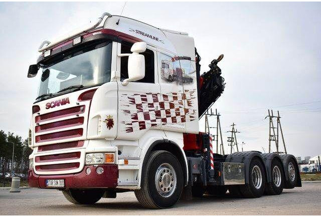 Scania R 480 8x4 FASSI 455 EURO 5 KRAN CRAN - Ciągnik siodłowy: zdjęcie 4 Scania R 480 8x4 FASSI 455 EURO 5 KRAN CRAN - Ciągnik siodłowy: zdjęcie 4