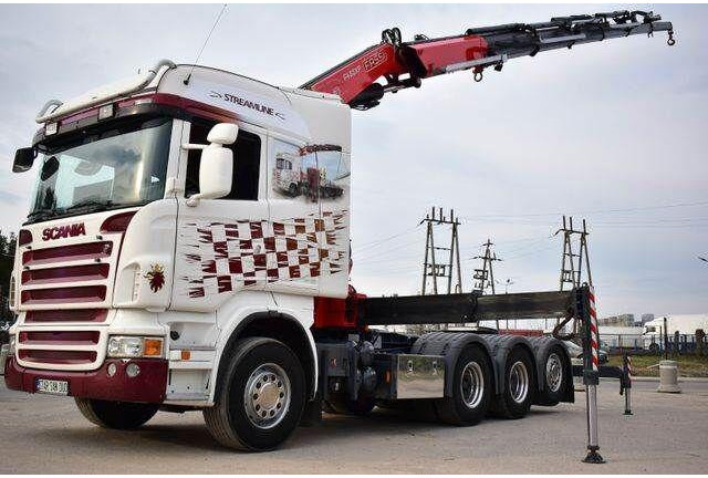 Scania R 480 8x4 FASSI 455 EURO 5 KRAN CRAN - Ciągnik siodłowy: zdjęcie 2 Scania R 480 8x4 FASSI 455 EURO 5 KRAN CRAN - Ciągnik siodłowy: zdjęcie 2